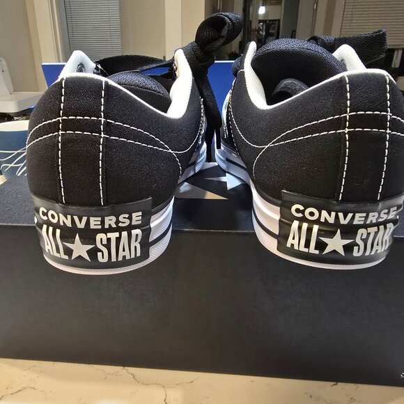 CONVERSE One Star Low 'Puff - Black White' LIGHTWEIGHT A14955C NEW MENS SIZE 10 - Picture 5 of 13